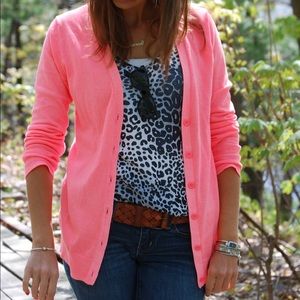 Gap sweater washed neon pink